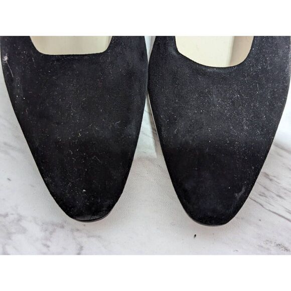 Enzo Angiolini Women's Black Solid Suede Pointed Toe Slip-On Pump Size 9.5M NWT - Picture 9 of 10